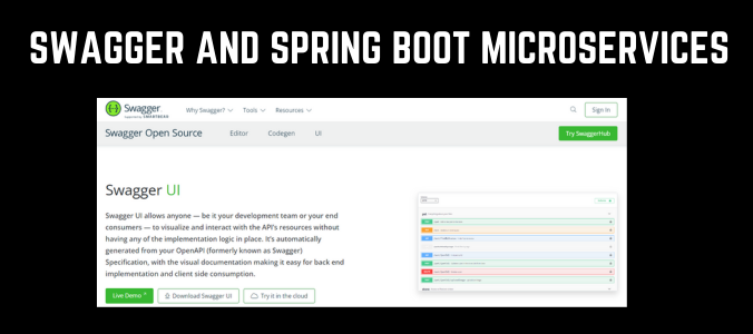 swagger and spring boot microservices